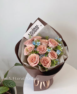 Mocha rose Bouquet