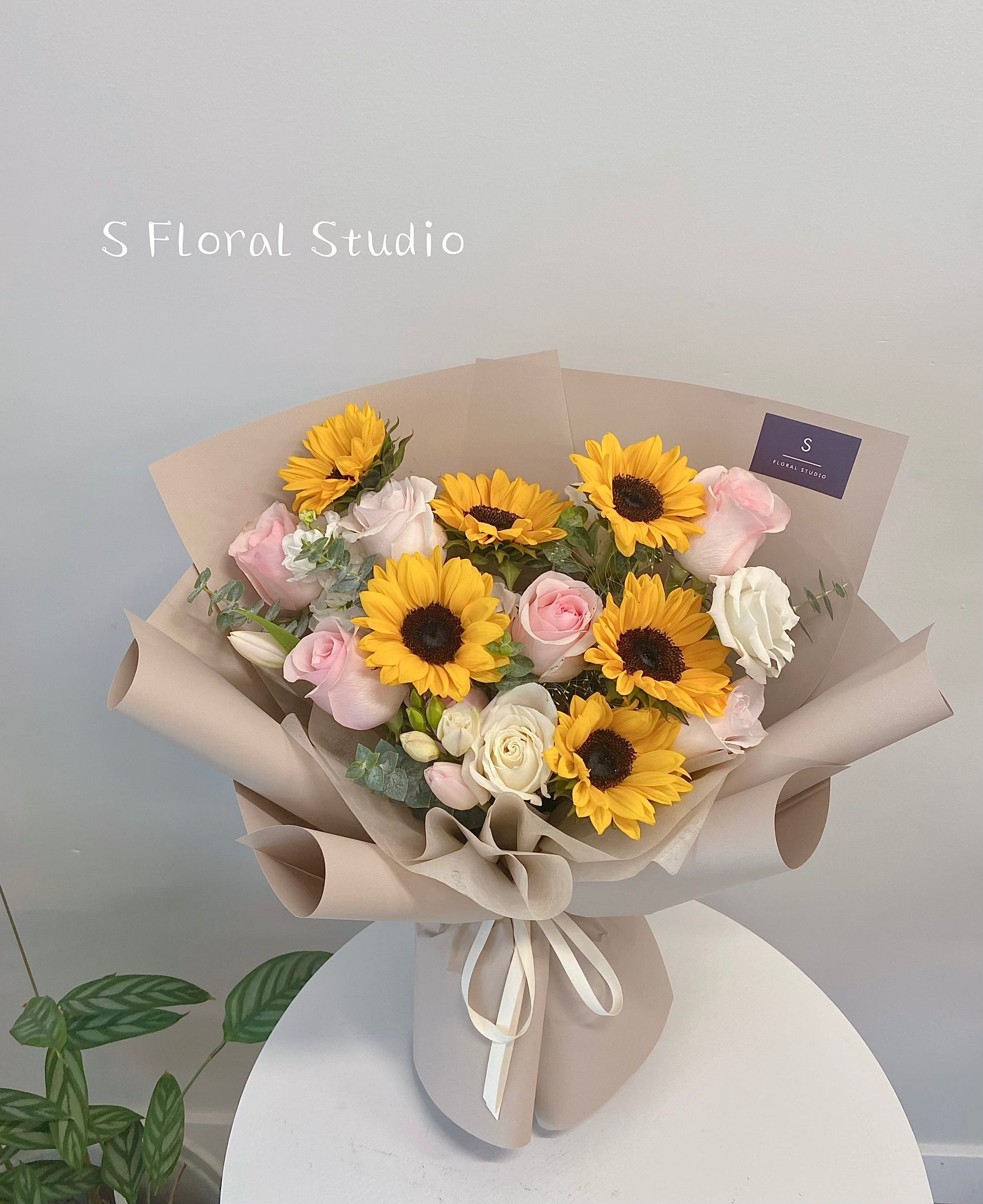 Sunflower Bouquet （pink）