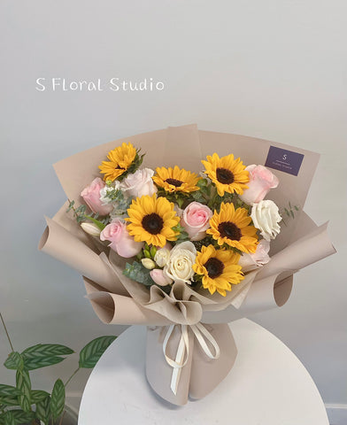 Sunflower Bouquet （pink）