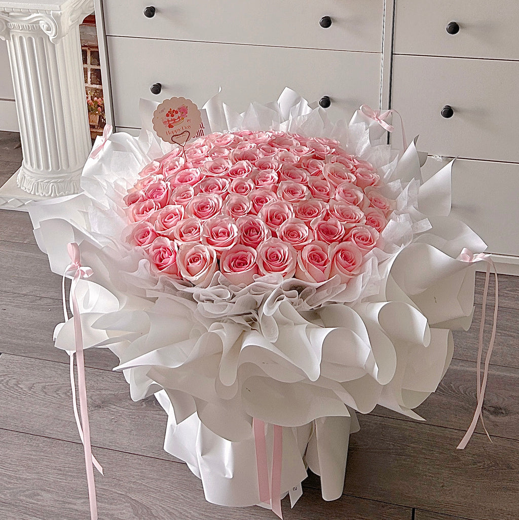 Pink rose Bouquet 39