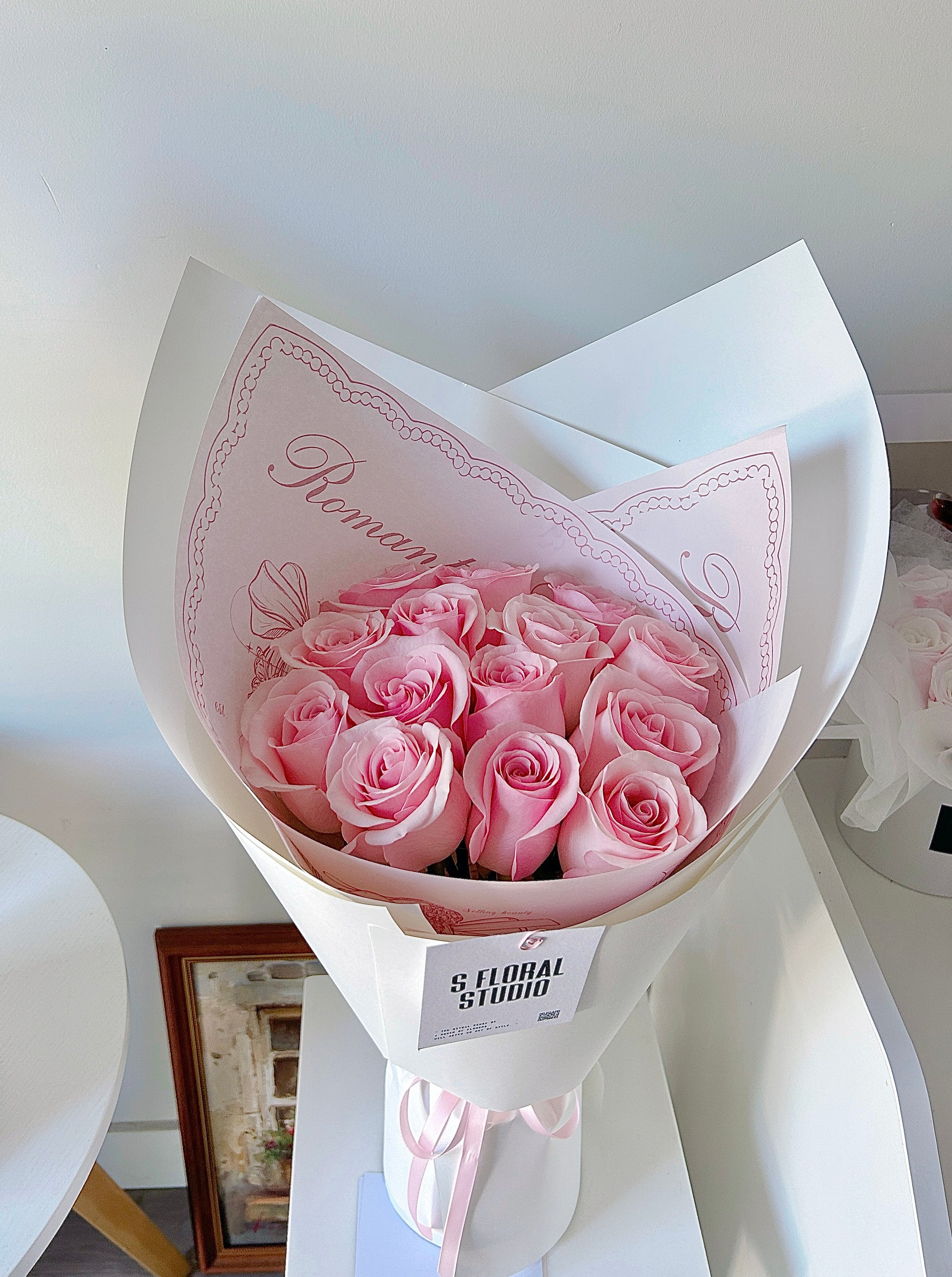 Pink Rose Bouquet