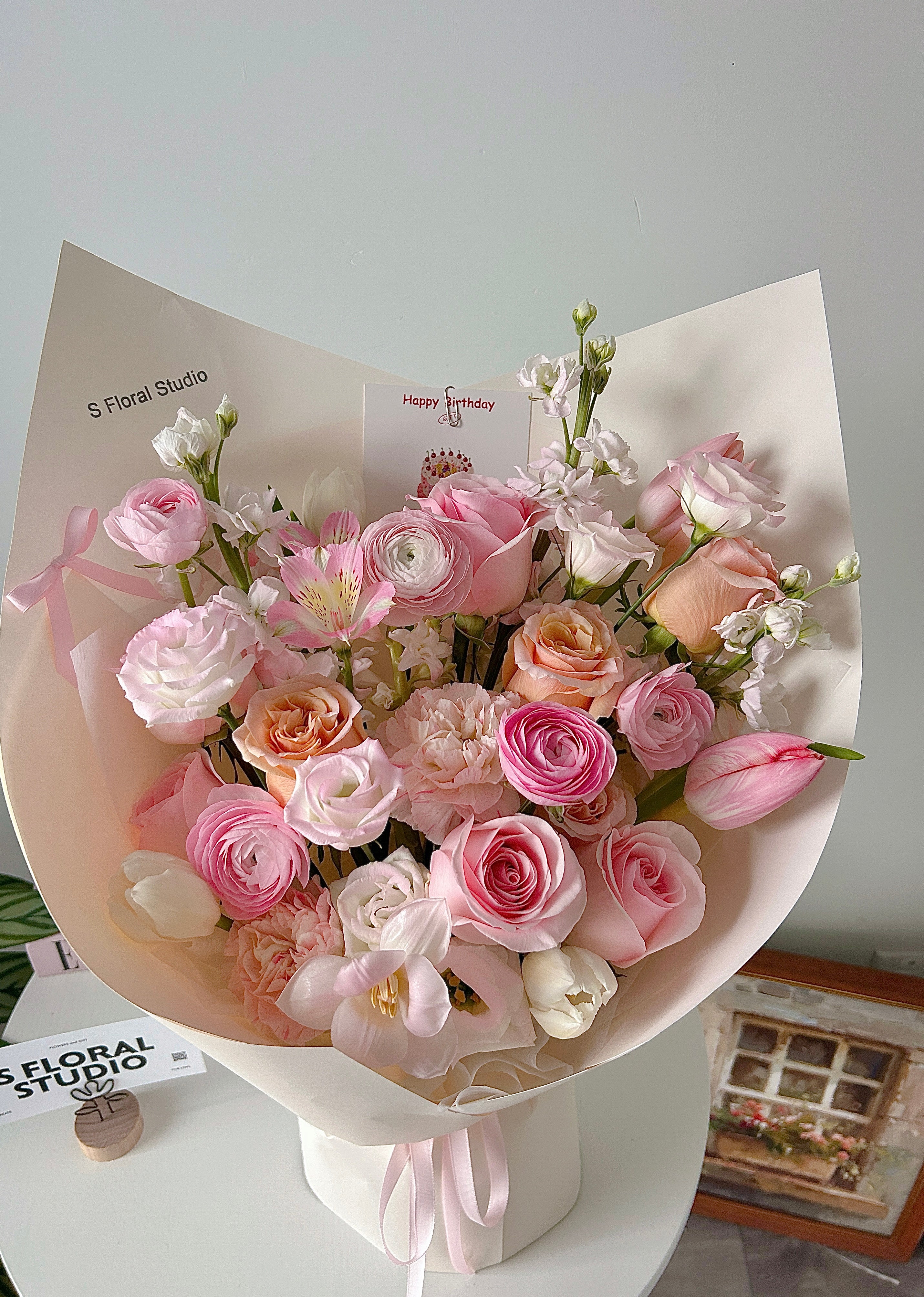 Red Roses Bouquet 52 – S Floral Studio