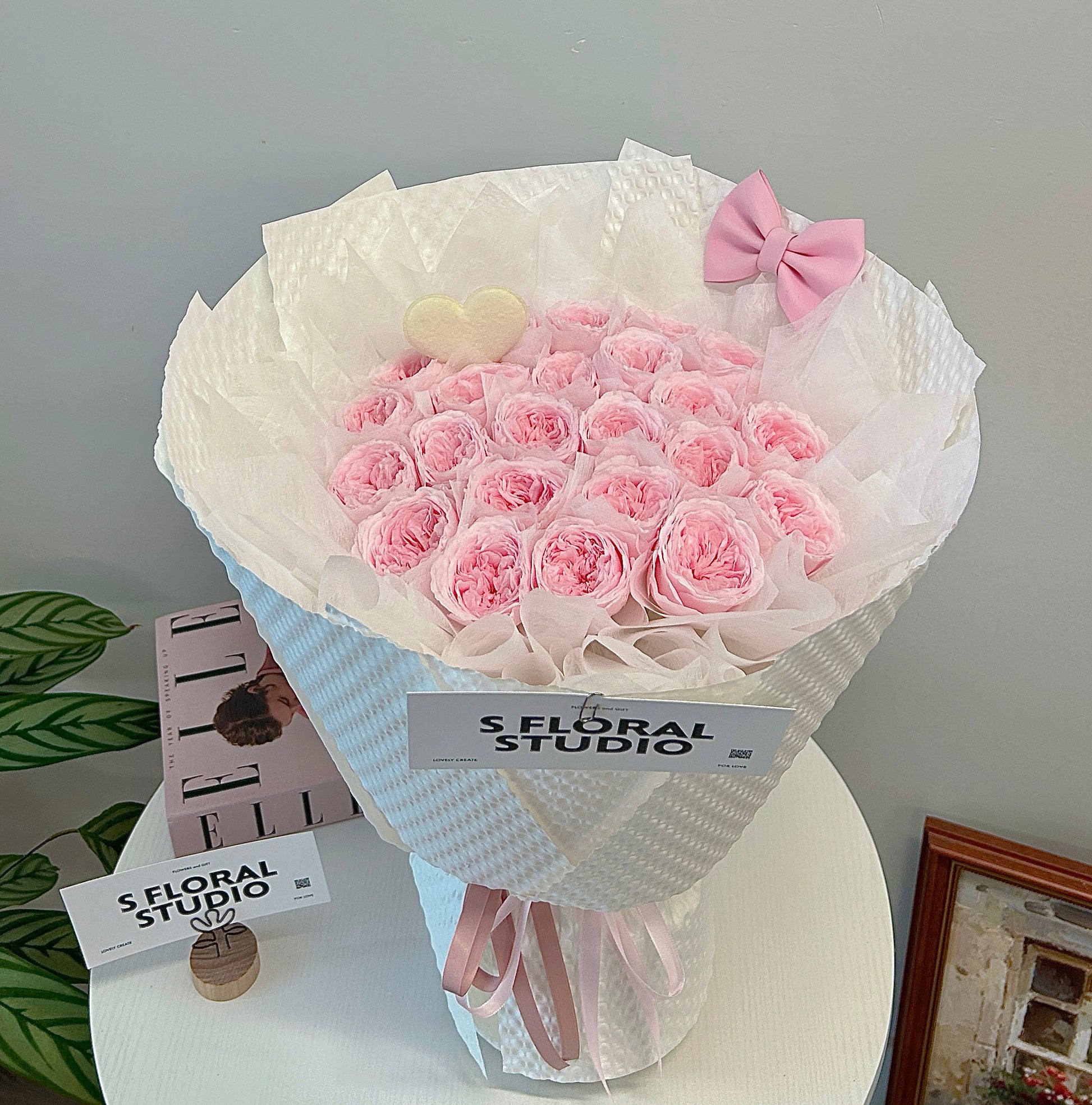 Preserved Austin roses Bouquet