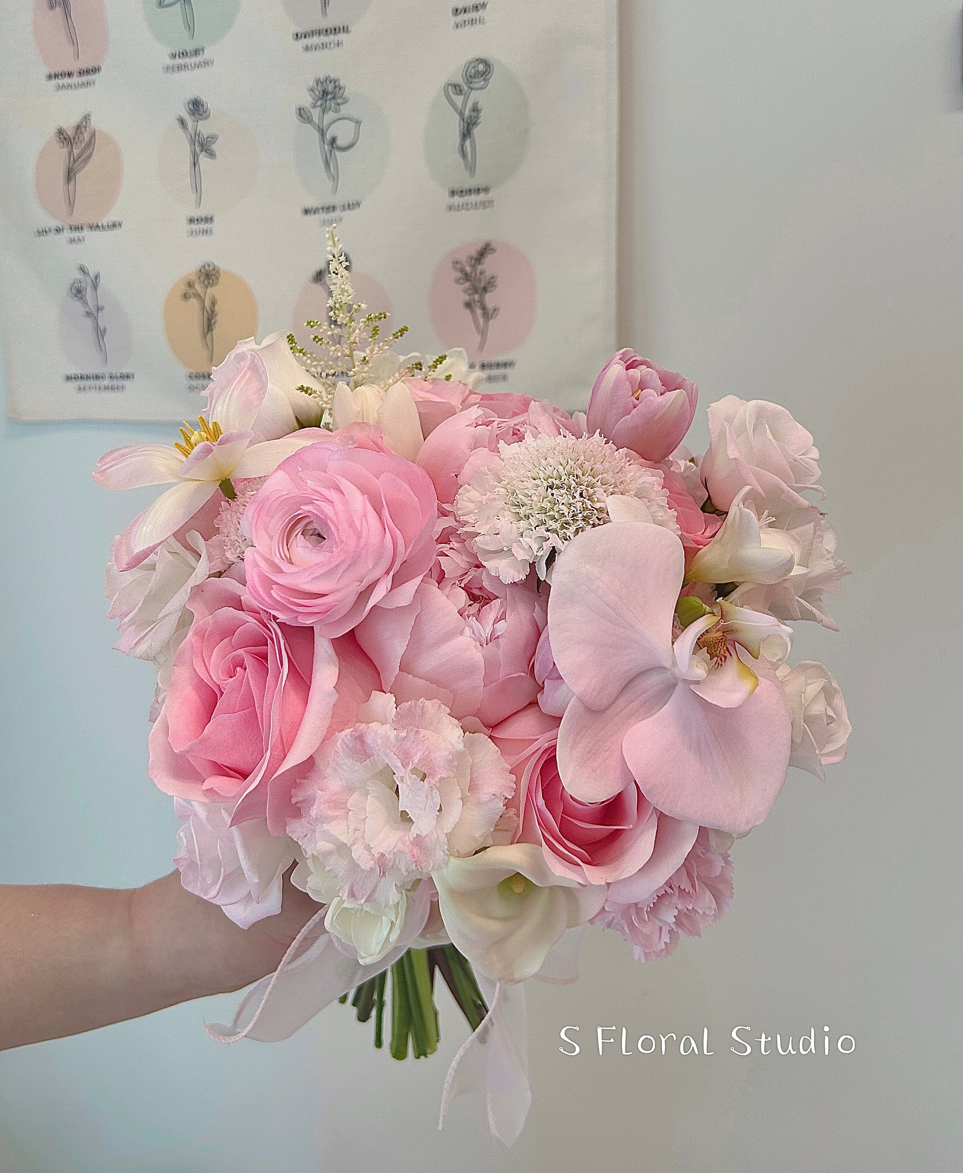 Bridal Bouquet Pink