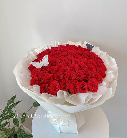 Roses Round Bouquet 99