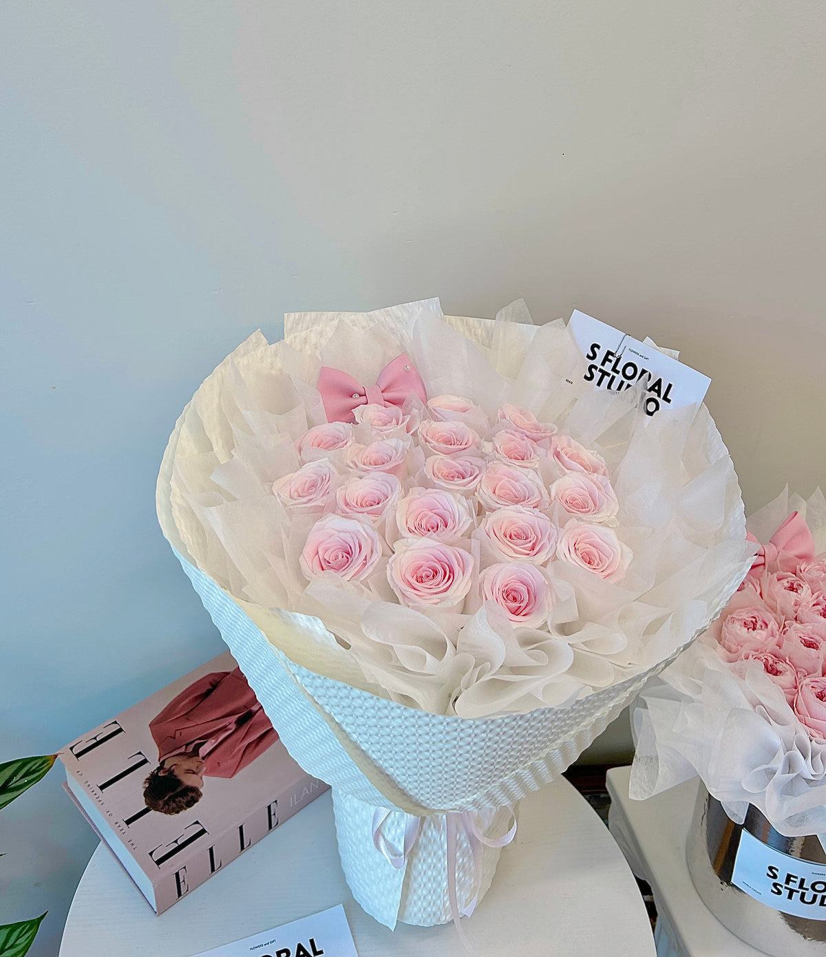 Preserved roses bouquet